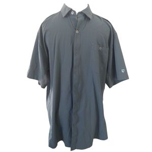 Kuhl Men's Shirt Button Up Gray XL